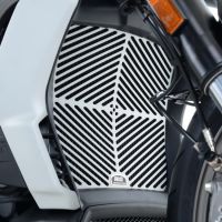 Ochranná mřížka chladiče R&G Racing Ducat X Diavel / S stříbrná